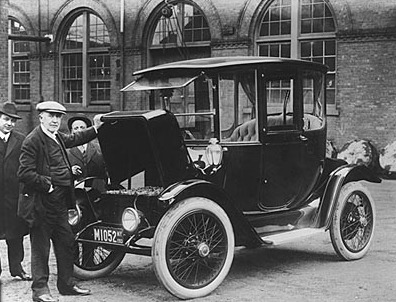 Electric car, 1913